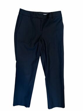 Ann Taylor Black Petite Ankle Pant - Curvy Fit